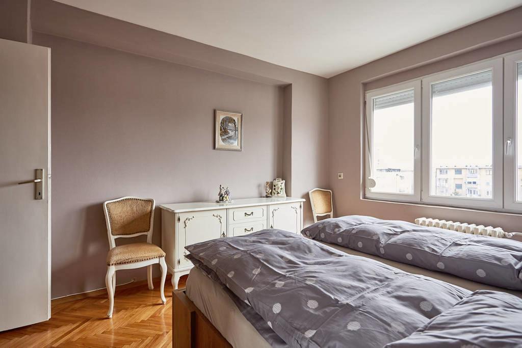 Spacious Modern Apartment In Peaceful Neighborhood Skopje Ngoại thất bức ảnh